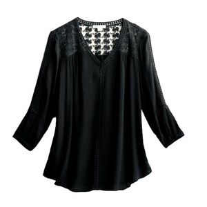 Stitchfix JohnPaulRichard Peasant Lace Top
